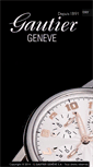 Mobile Screenshot of g-gautier-geneve.com